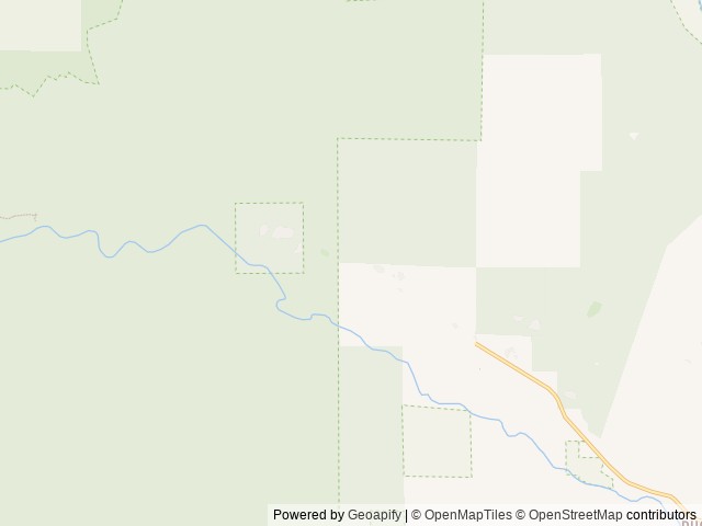 Map of Interrorem Cabin location at Brinnon, WA, United States