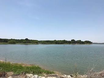 View of Waco Lake from Midway Park