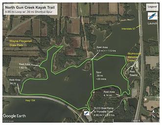 North Gun Creek Kayak Trail