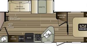 2018 Keystone RV Cougar Half-Ton Series 29BHS RV rental photo 5