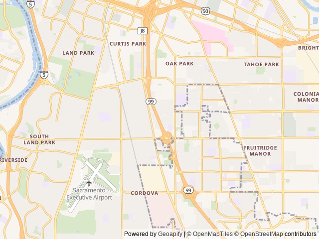 Map for 2016 Thor Motor Coach Chateau 24C near Sacramento, CA