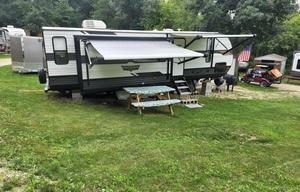 Jim & Bobbie's Kid & Pet Friendly 27' Camper