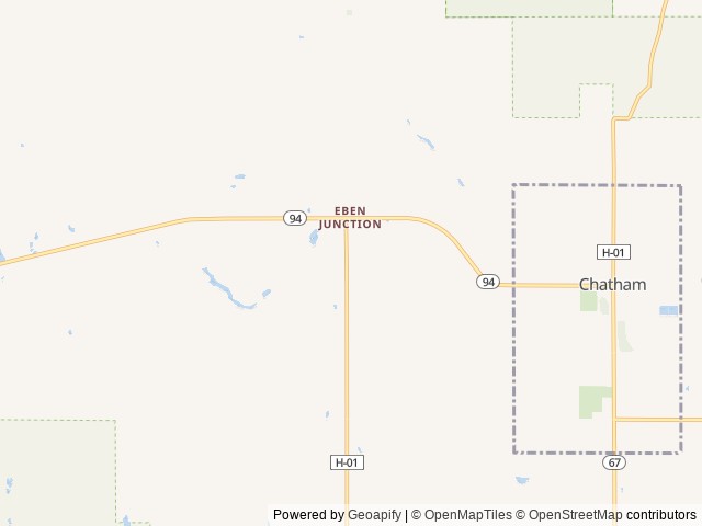 Map for Grey Wolf Adventure - UPMI1563 near Eben Junction, WI