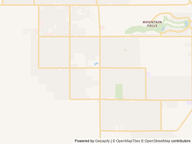 Map of Lakeside RV Park location at Pahrump, NV, United States