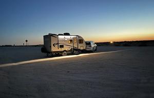 Cozy, comfy travel trailer