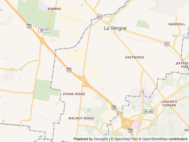 Map for NEW 2023 Forest River RV Georgetown 5 Series 36B5 near La Vergne, TN