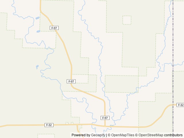 Map of Sno-Trac Village location at Grayling, MI, United States