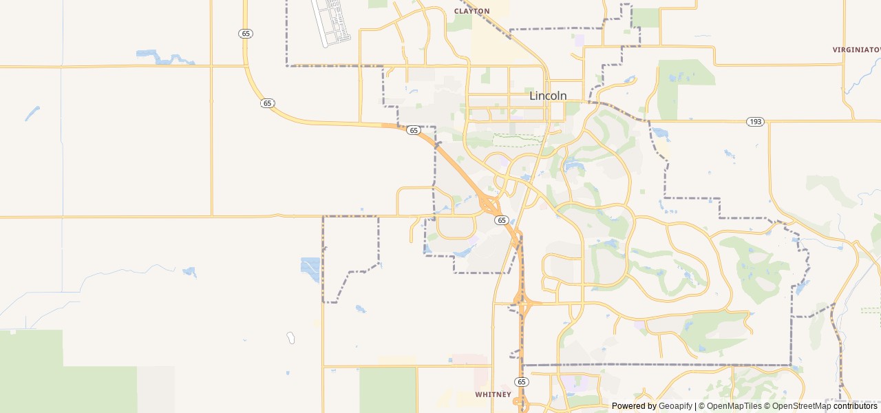 Map for 2024 Hideout Sport Single Axle 175BH near Lincoln, CA
