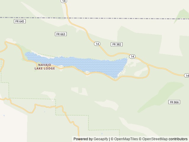 Map of Spruces Campground (Dixie Nf) location at Cedar City, UT, United States