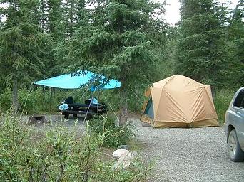 Car Camping at Brushkana Creek Campground