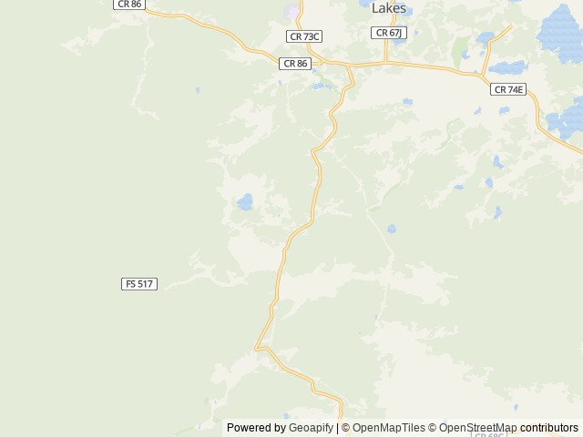 Map of Bellaire Lake Campground location at Morrison, CO, United States