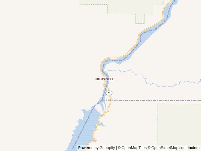 Map of Hells Canyon Area - McCormick Park location at 29 Mi Nw Of Cambridge, ID, United States