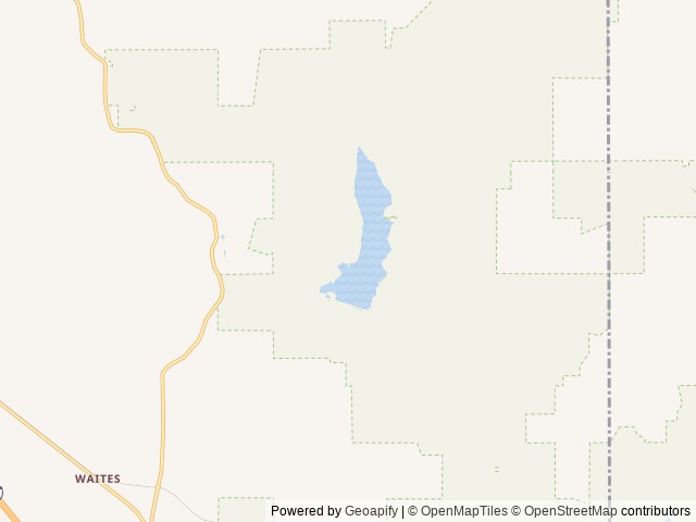 Map of Chewalla Lake Recreation Area location at Oxford, MS, United States