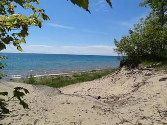 Lake Michigan at St. Ignace