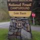 Gold Basin Campground Sign