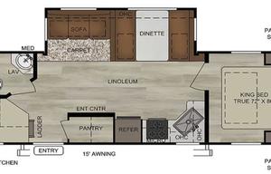 2020  DELLA TERRA 28 KRD,  34 ft SLEEPS 9