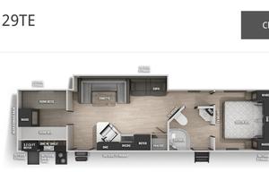 2022 NEW Forest River RV Cherokee Grey Wolf 29TE