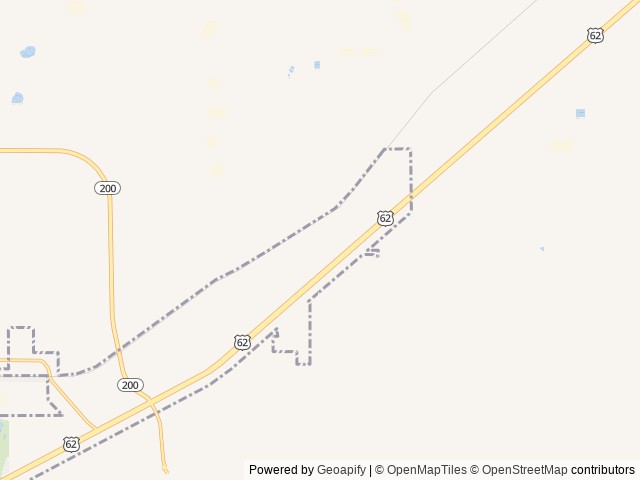 Map of AOK RV Retreat location at Carlsbad, NM, United States