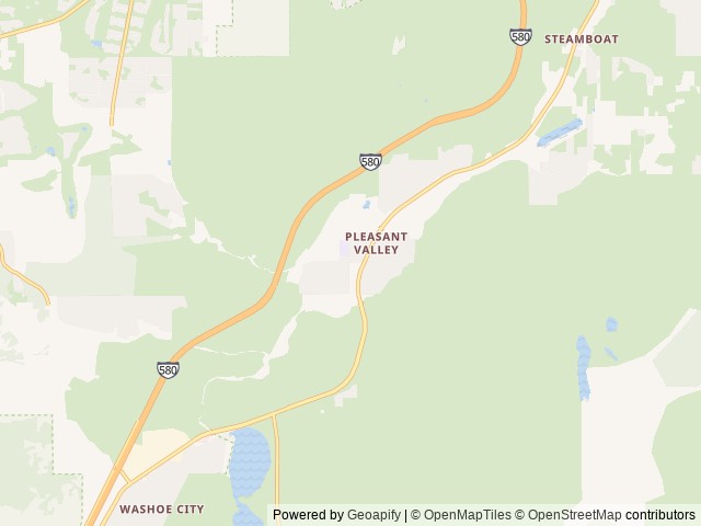 Map for Bunkhouse Delight Tahoe Rental near Reno, CA