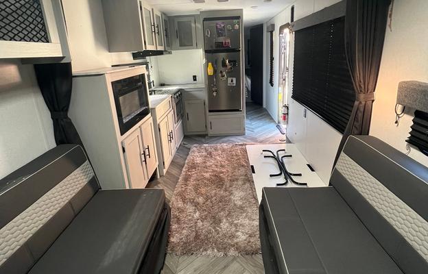 Fire Place! 2022 Toy Hauler