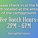 Fee Booth Hours