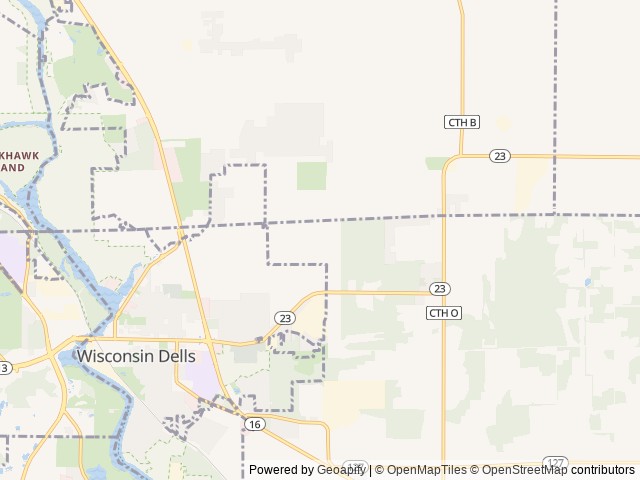 Map for 2021 22' Forest River RV Cherokee Wolf Pup 16BHS near Wisconsin Dells, NC