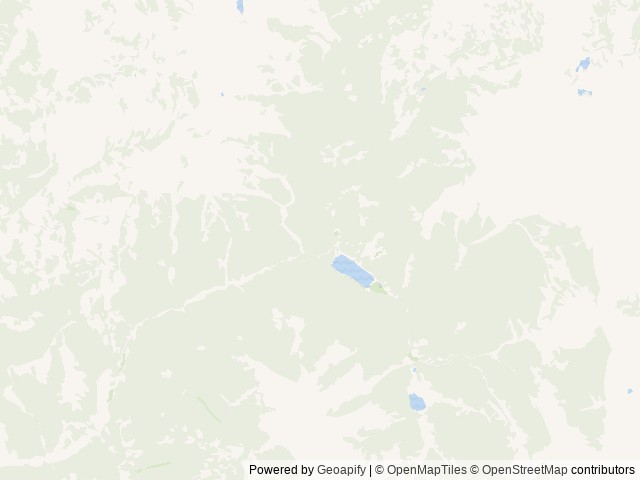 Map of Cottonwood Group Campsite location at Afton, WY, United States