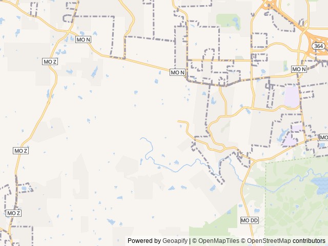 Map for 2019 Highland Ridge RV Open Range Light LT312BHS near Wentzville, MO