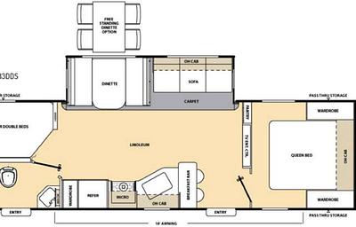 2016 Coachmen RV Catalina 283DDS