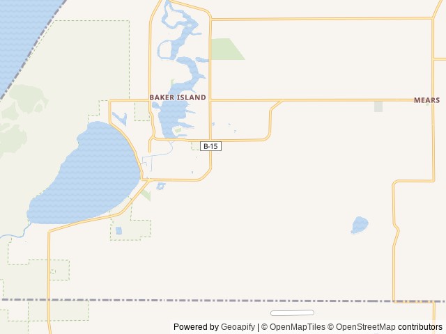 Map of SLV Sun Retreats Silver Lake location at Mears, MI, United States