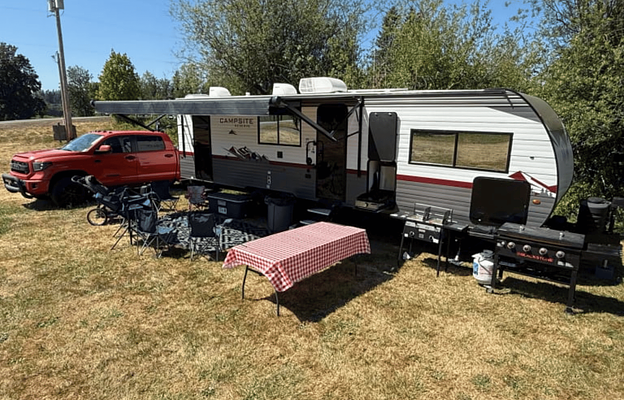 2025 Forest River RV Campsite Reserve sleeps 8-10!