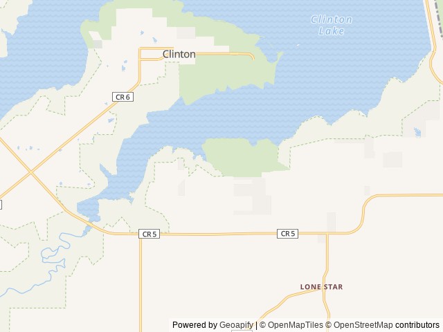 Map of Rockhaven Park Campground and Equestrian Area location at Lawrence, KS, United States