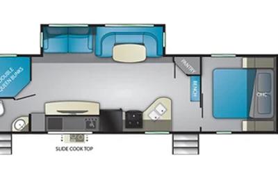 Family Bunkhouse Sleeps 9 • Delivery