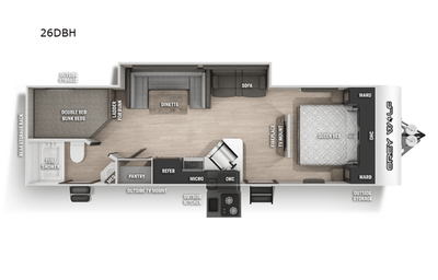2022 Forest River RV Cherokee Patriot 26BDH