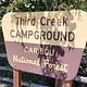 Third Creek Campground Sign