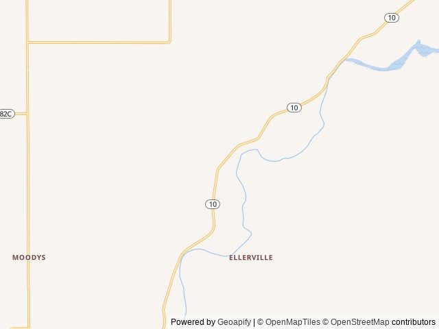Map of Red Barn Retreat location at Tahlequah, OK, United States