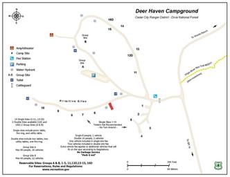 Deer Haven map