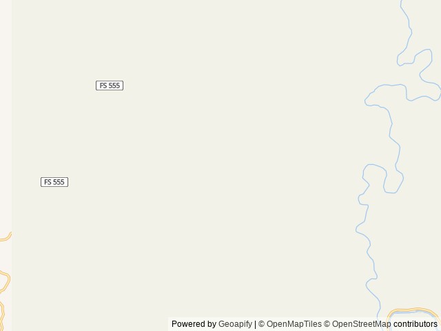 Map of Deadwood Lookout Rec Cabin location at Emmett, ID, United States