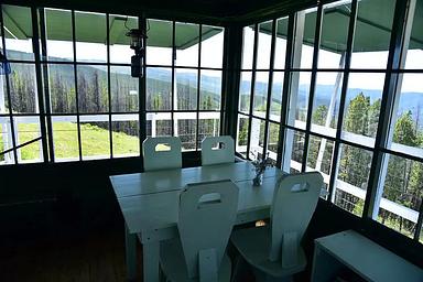 McCart Lookout dinning area