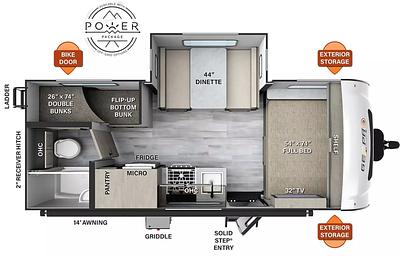 2024 Rockwood GEO Pro 20BHS RV rental photo 2