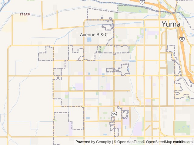 Map for 2021 Keystone RV Springdale 240BHWE near Yuma, AZ