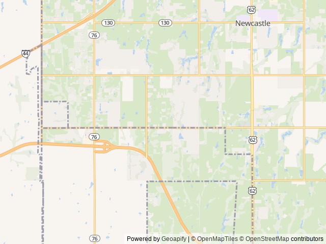 Map for Casey & Crystal's Kid Friendly Vacation on Wheels near Newcastle, OK