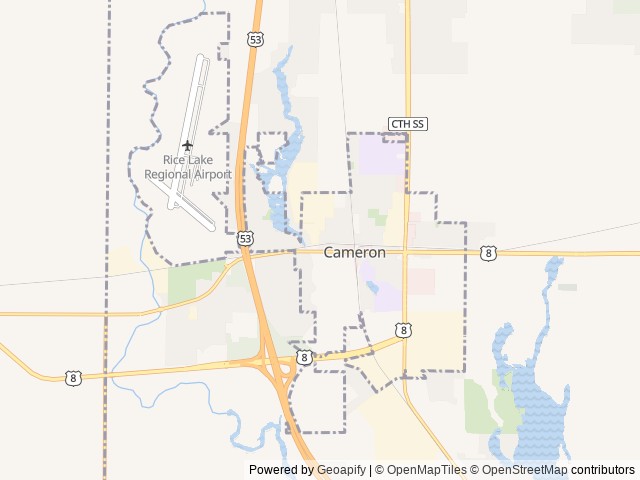 Map for 2015 Keystone Sprinter Campfire Edition near Cameron, MN