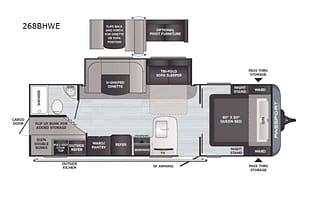 2021 Keystone Passport SL 268BHWE