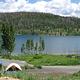 View of Navajo Lake from the campground