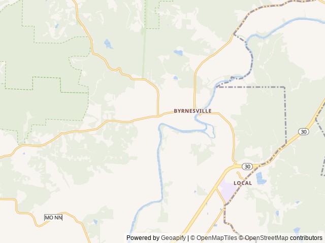 Map for 2024 Keystone RV Hideout Single Axle 186SS near Meramec Township, MO