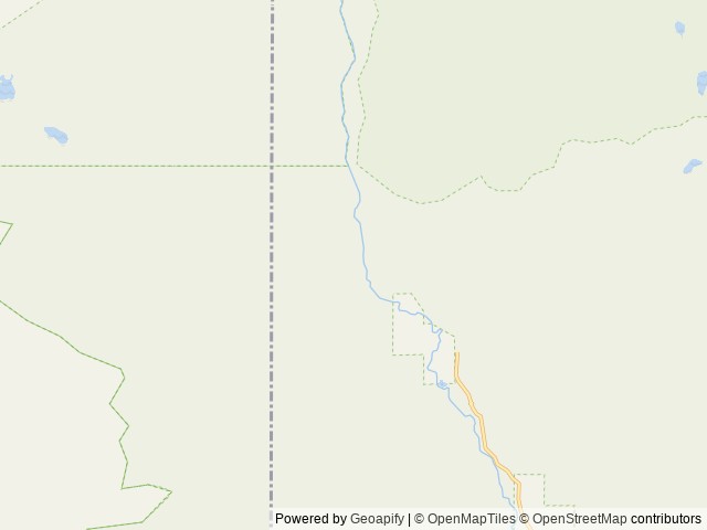 Map of Iron Mine location at Duchesne, UT, United States