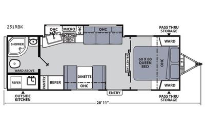 2019 Coachmen RV Apex Ultra-Lite 251RBK