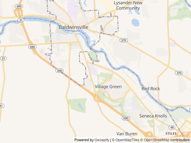 Map for The Roaming Retreat – Fully Stocked for Adventure near Baldwinsville, NY