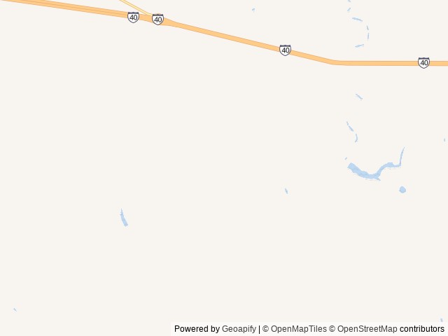Map of A Spark in the Dark Campground location at Ash Fork, AZ, United States